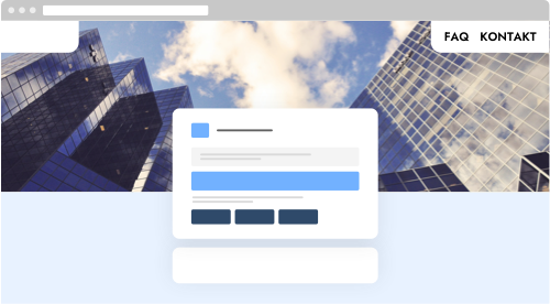 Individuelle Landingpage
